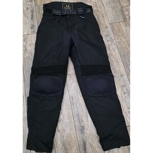 Belstaff Typhoon Pants A2756 BLK  Motorcycle Pants Size M Permatex Cordura #0203